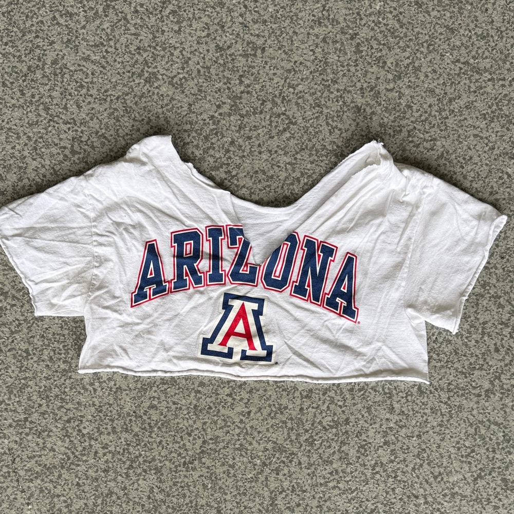 White Arizona Crop Top